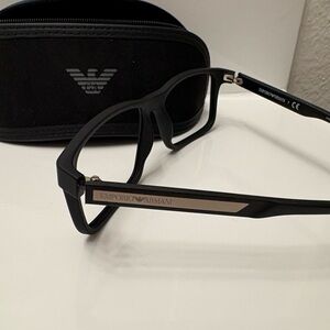 Emporio Armani Black Designer Glasses